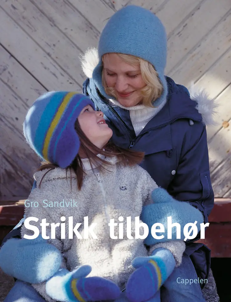Omslag Strikk tilbehør av Gro Sandvik (Innbundet)