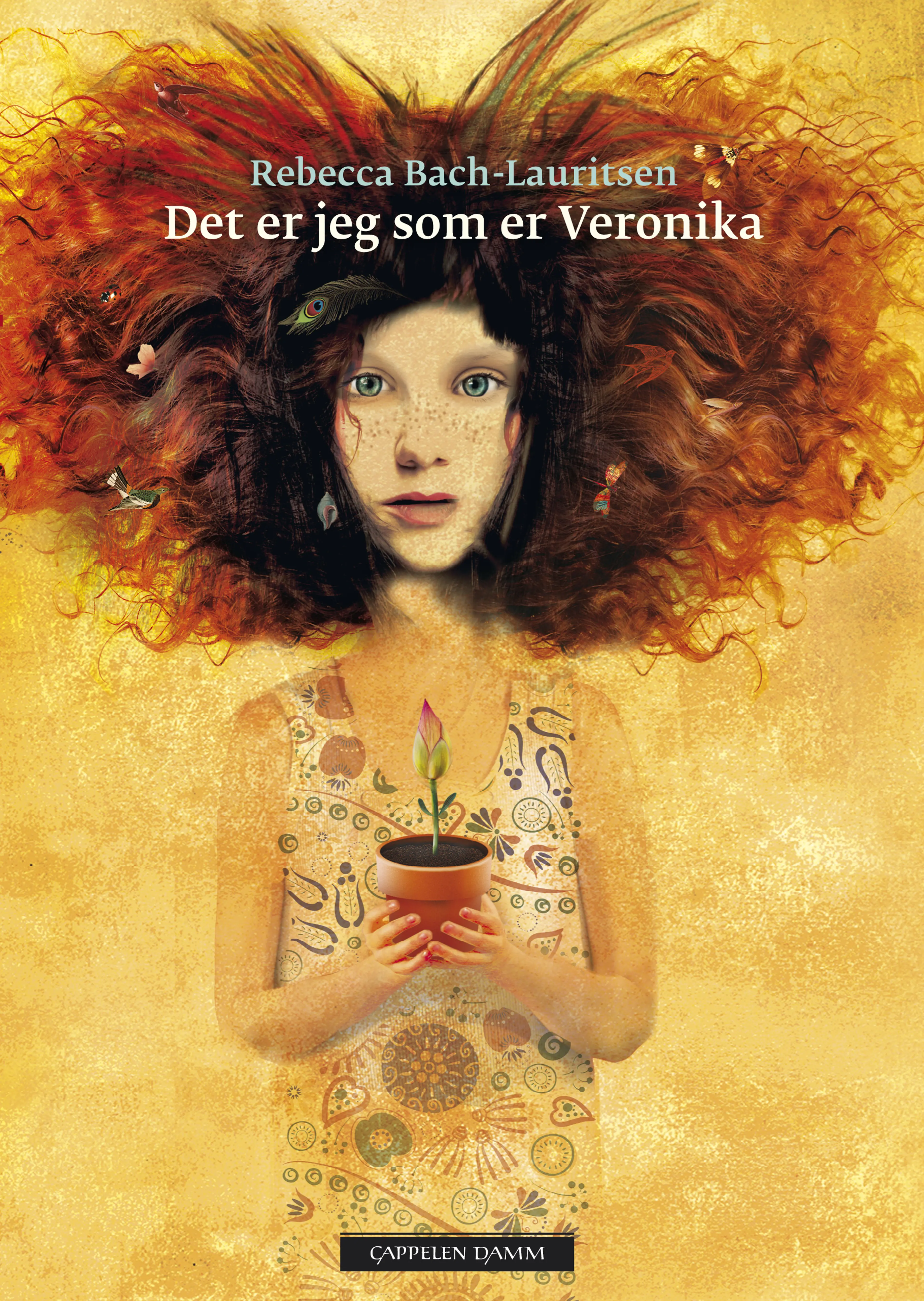 Omslag Det er jeg som er Veronika av Rebecca Bach-Lauritsen (Innbundet)