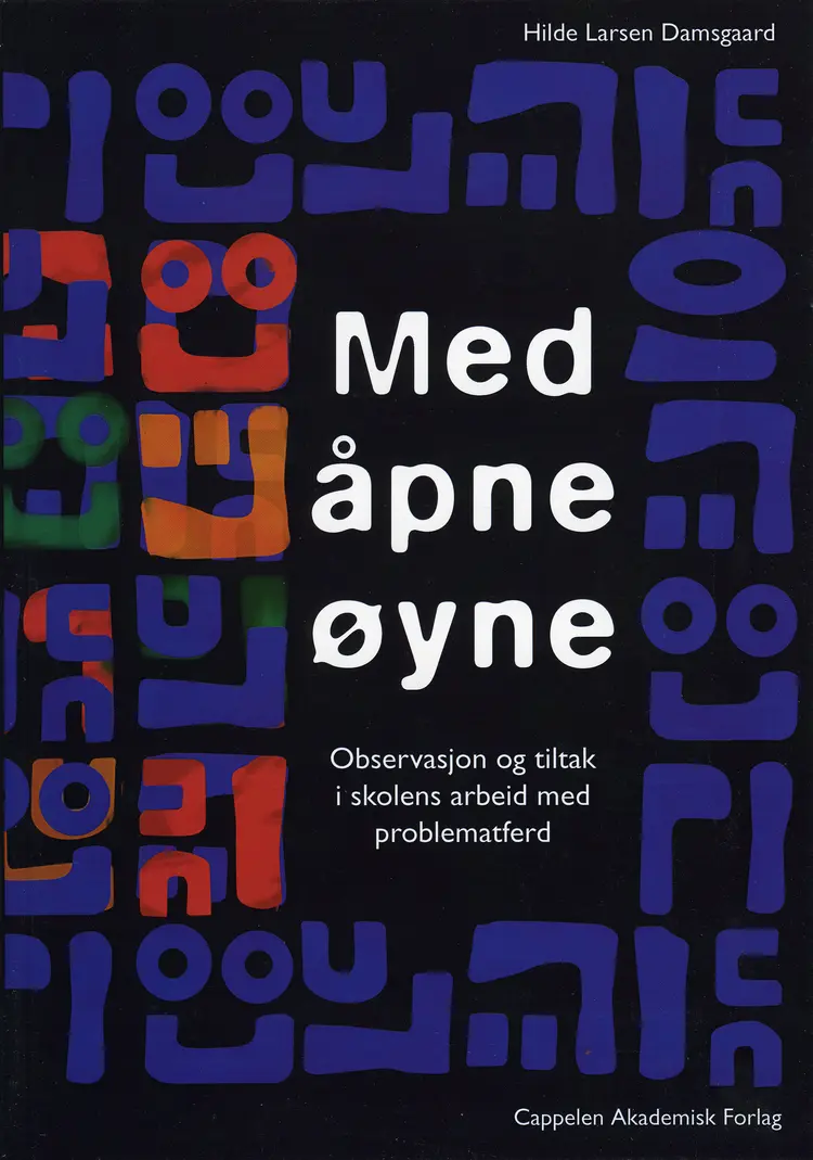 Omslag Med åpne øyne av Hilde Larsen Damsgaard (Heftet)