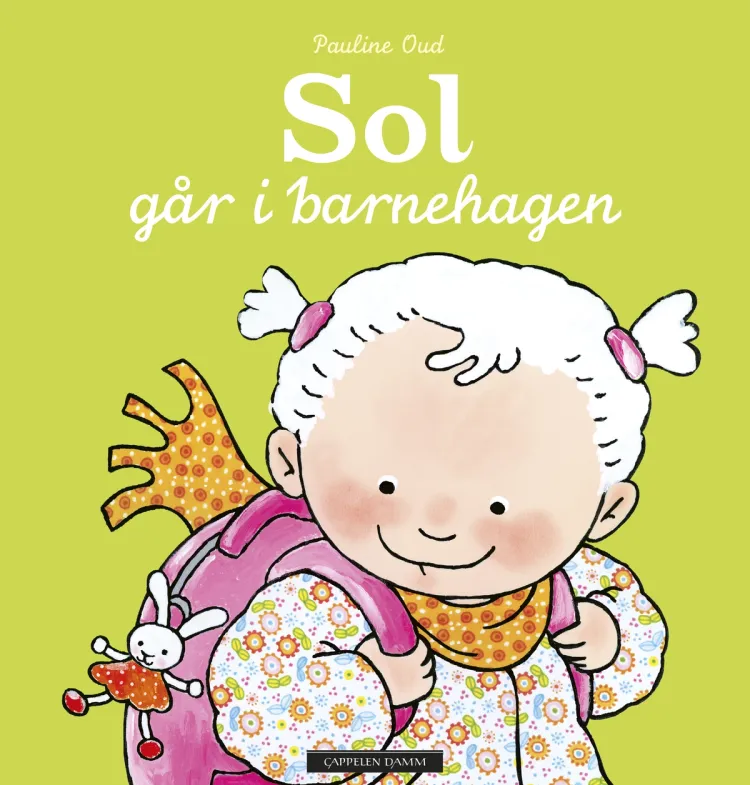 Omslag Sol går i barnehagen av Pauline Oud (Innbundet)