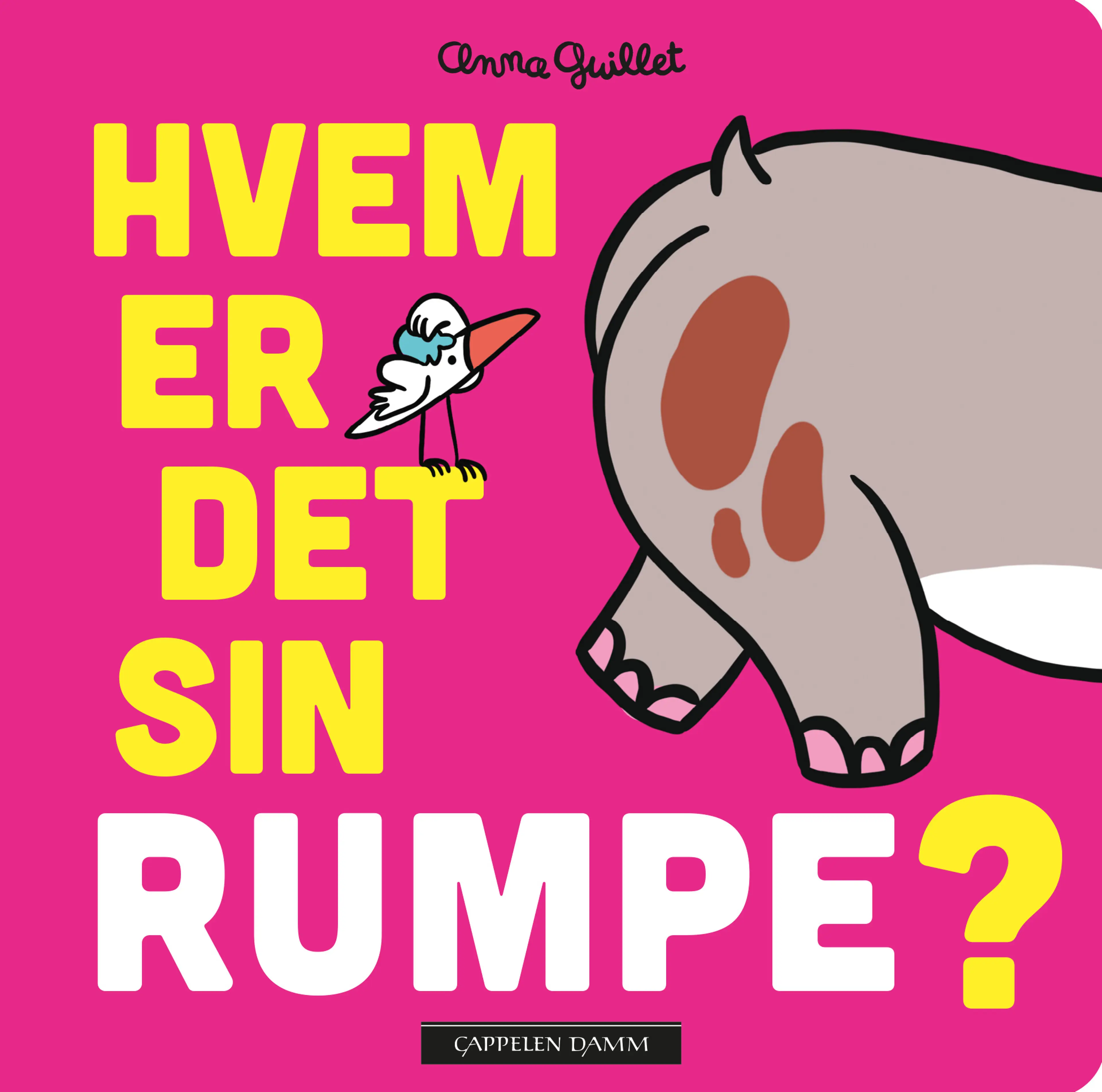 Omslag Hvem er det sin RUMPE? (Innbundet)