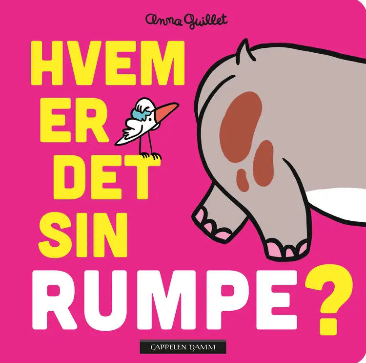 Omslag Hvem er det sin RUMPE? (Innbundet)