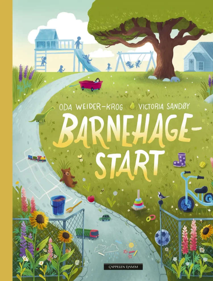 Omslag Barnehagestart av Oda Weider-Krog (Ebok)