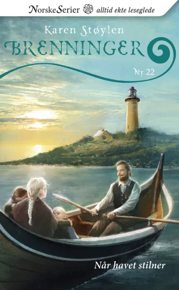 Omslag Når havet stilner av Karen Støylen (Heftet)