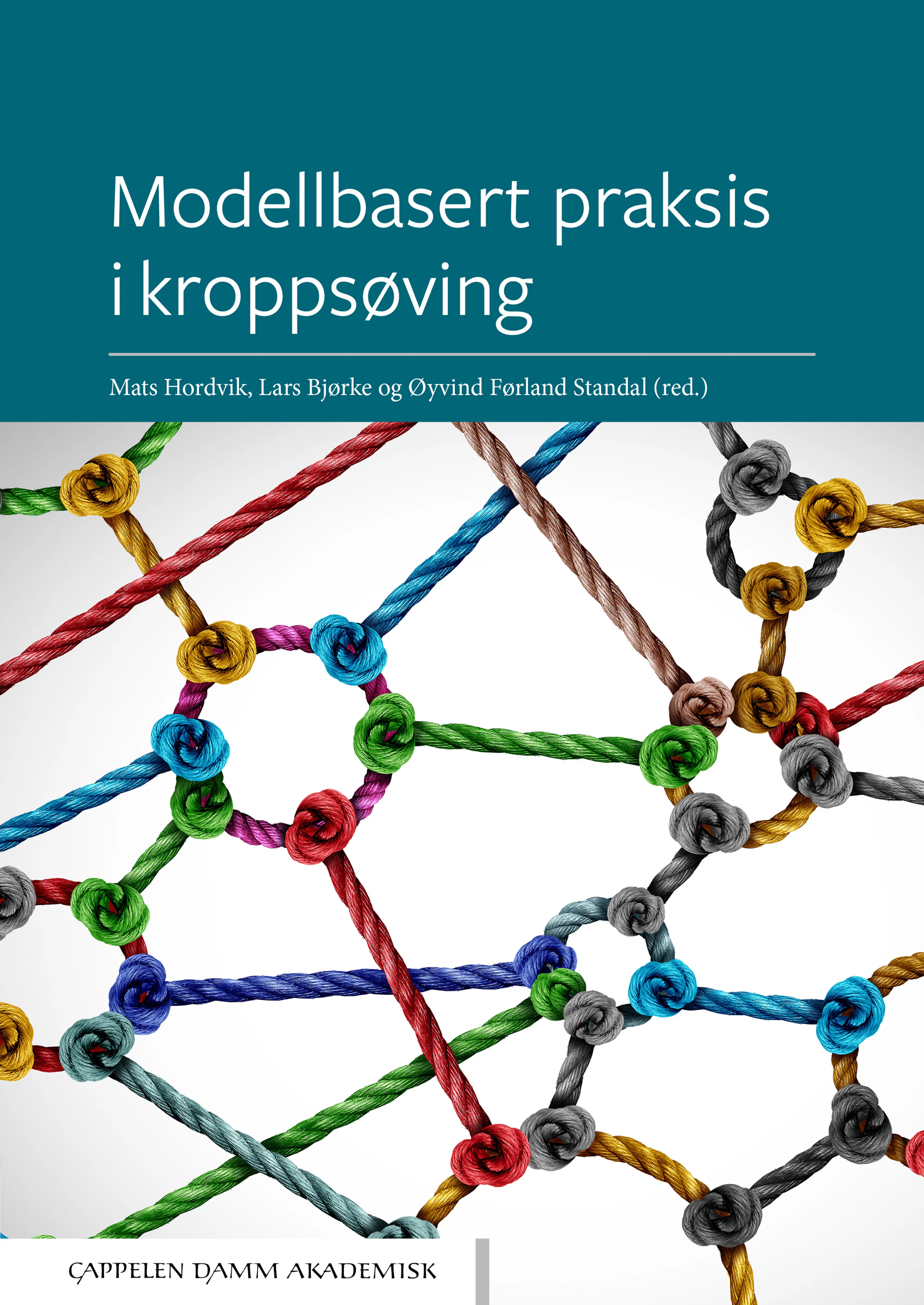 Omslag Modellbasert praksis i kroppsøving av Mats Hordvik, Lars Bjørke og Øyvind Førland Standal (red.) (Heftet)