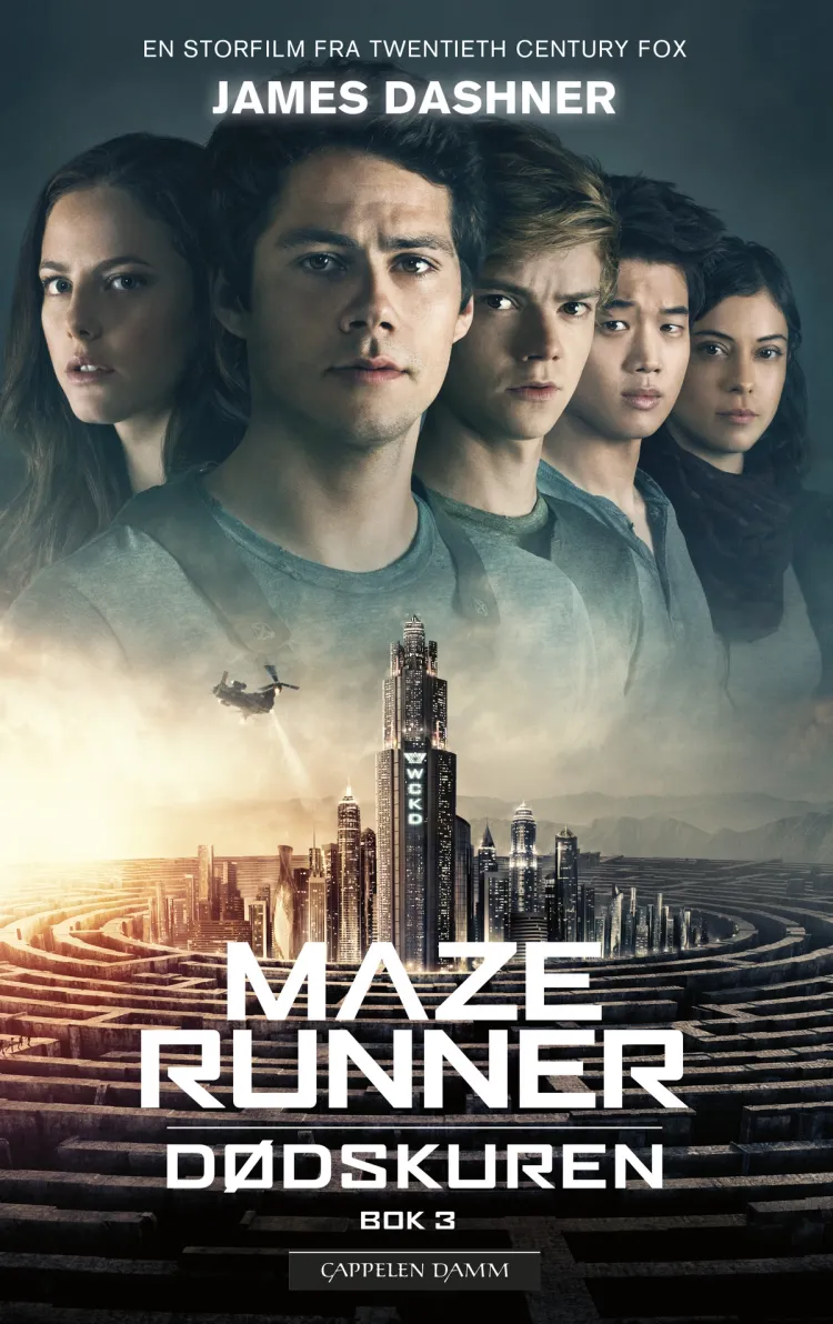 Omslag The Maze Runner 3. Dødskuren av James Dashner (Heftet)
