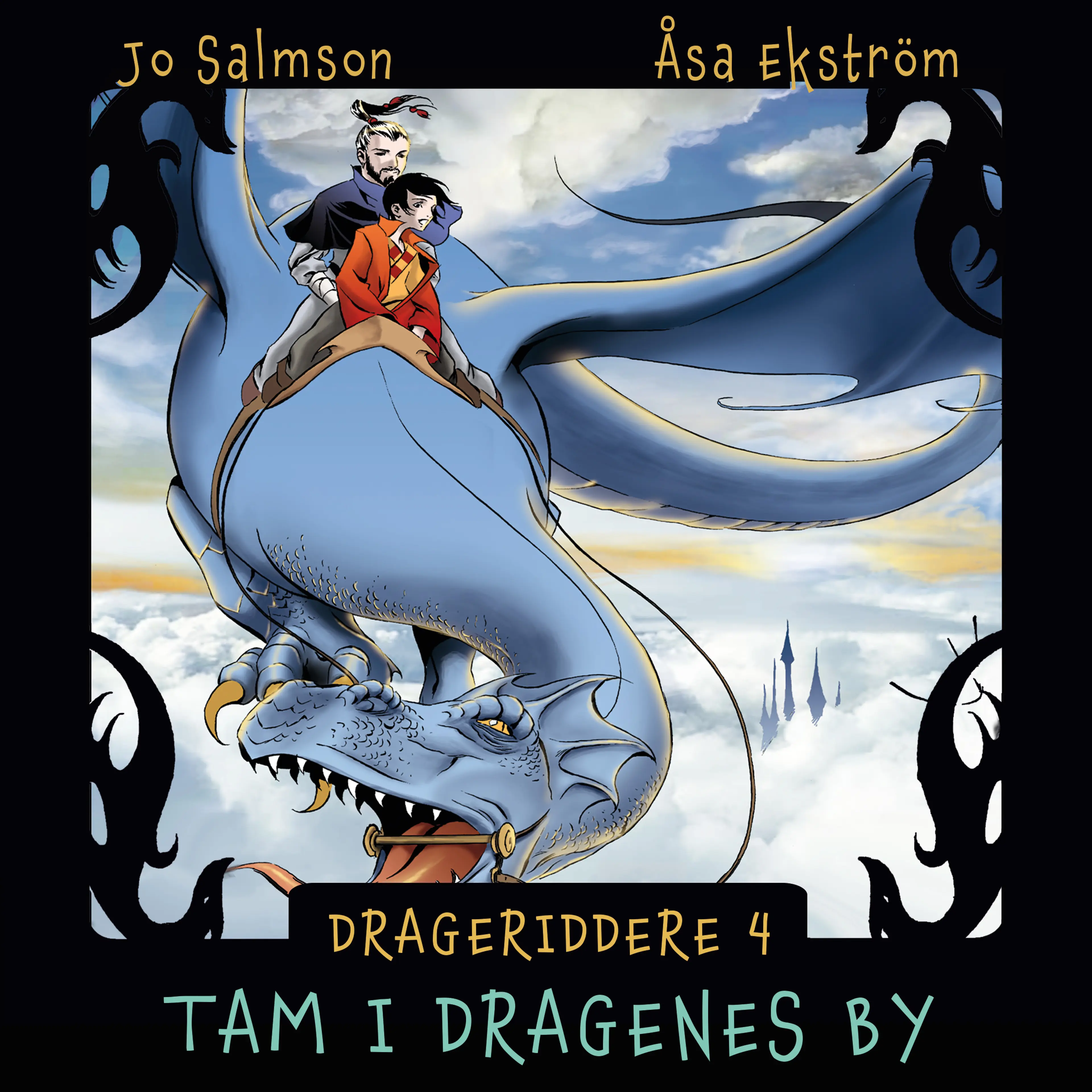 Omslag Tam i dragenes by av Jo Salmson (Lydbok)