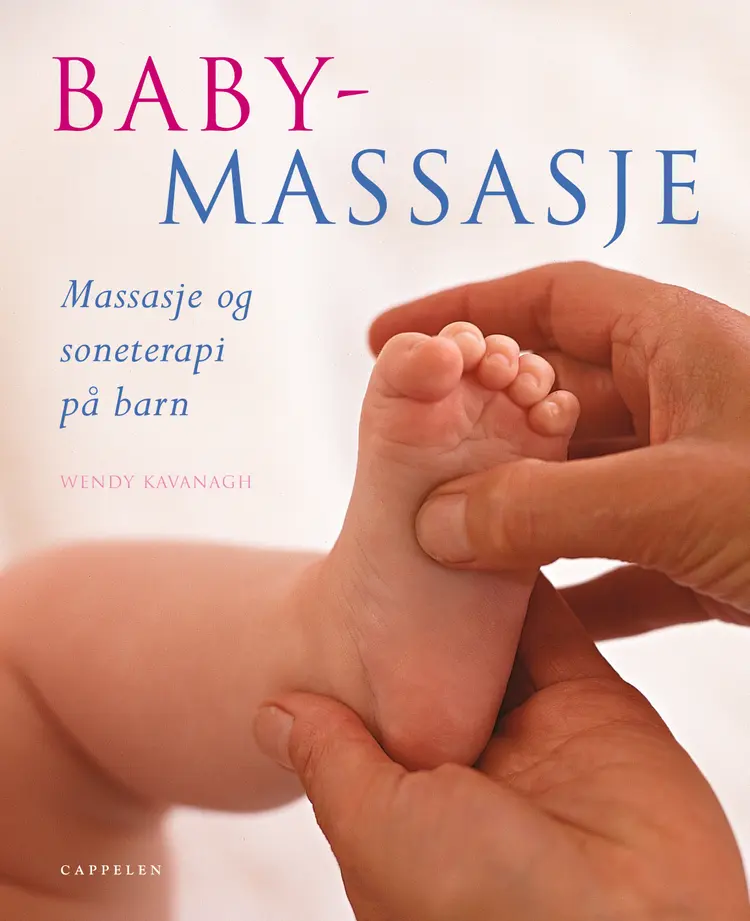 Omslag Babymassasje av Wendy Kavanagh (Innbundet)