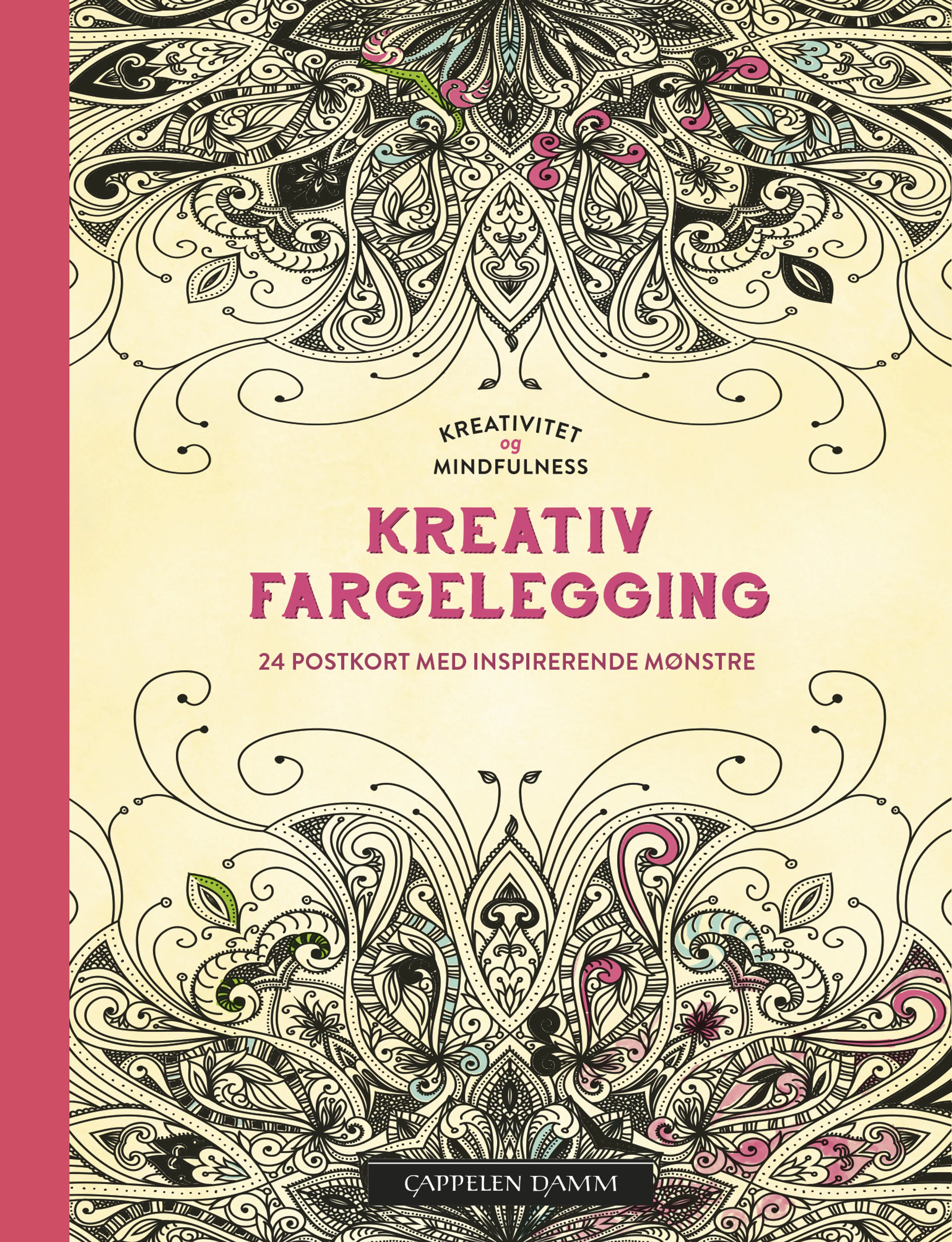 Omslag Kreativ fargelegging Inspirerende mønstre (postkort) (Heftet)