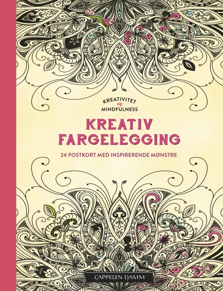 Omslag Kreativ fargelegging Inspirerende mønstre (postkort) (Heftet)