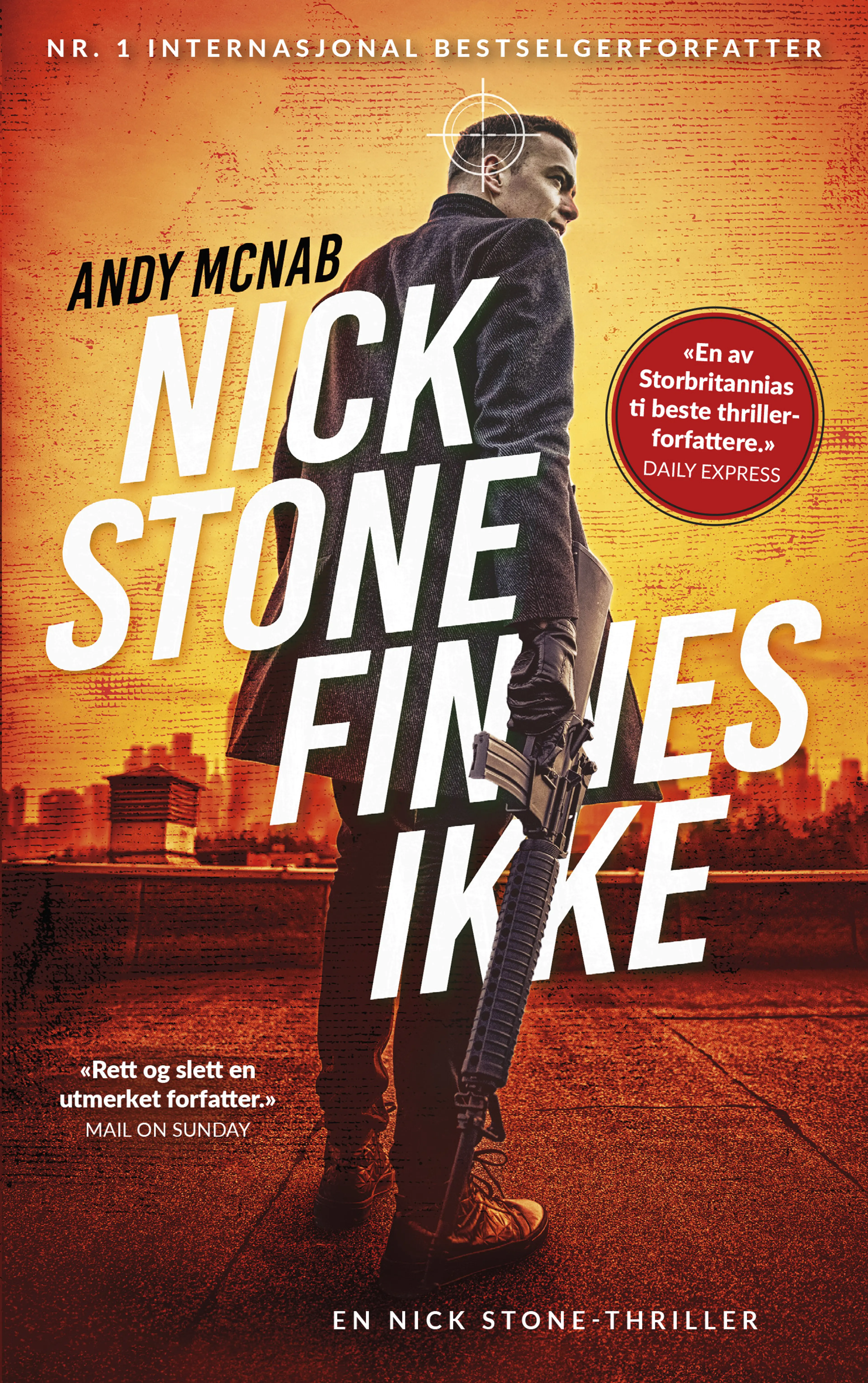 Omslag Nick Stone finnes ikke av Andy McNab (Ebok)
