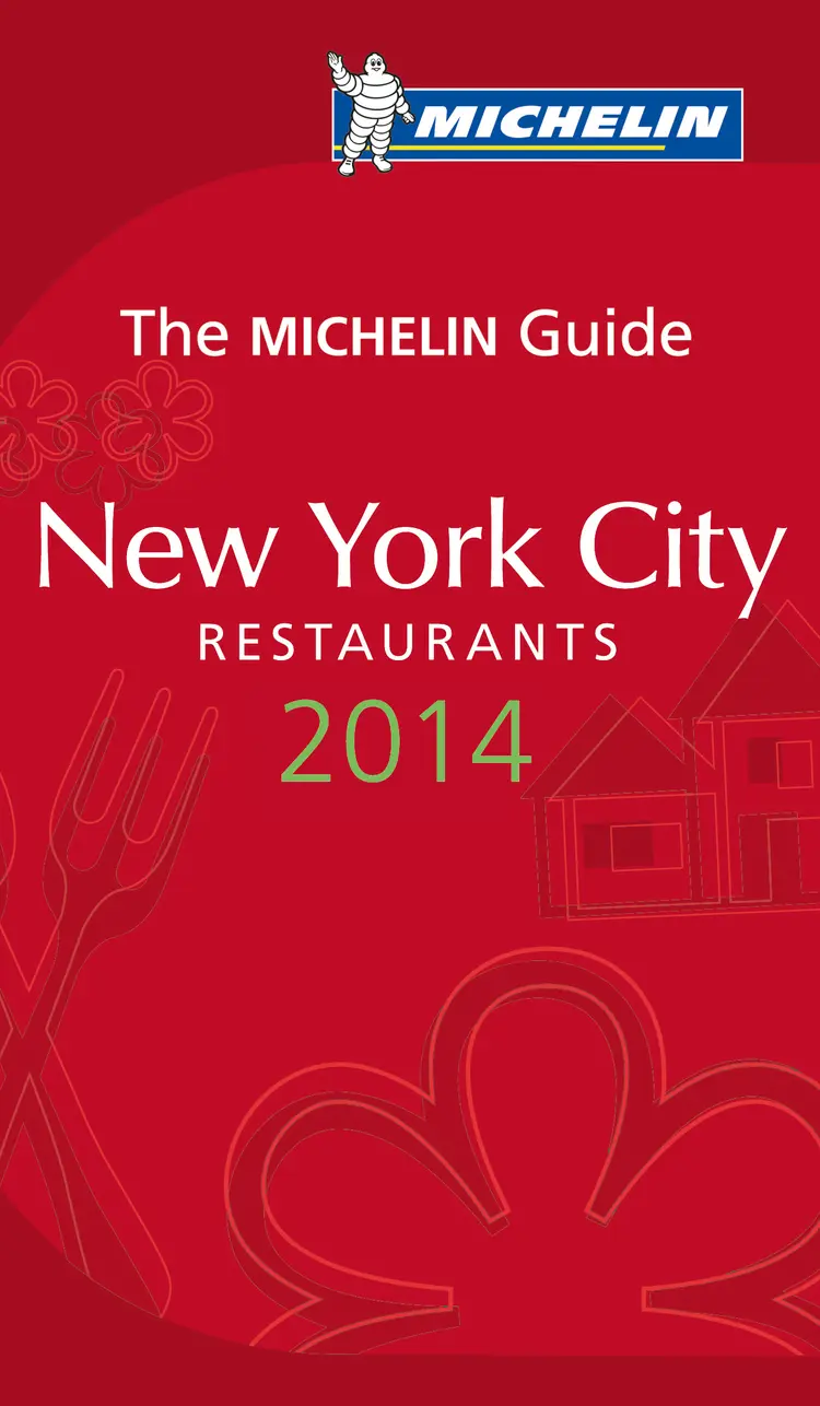 Omslag New York City 2014 (MI rød guide) av Michelin (Heftet)
