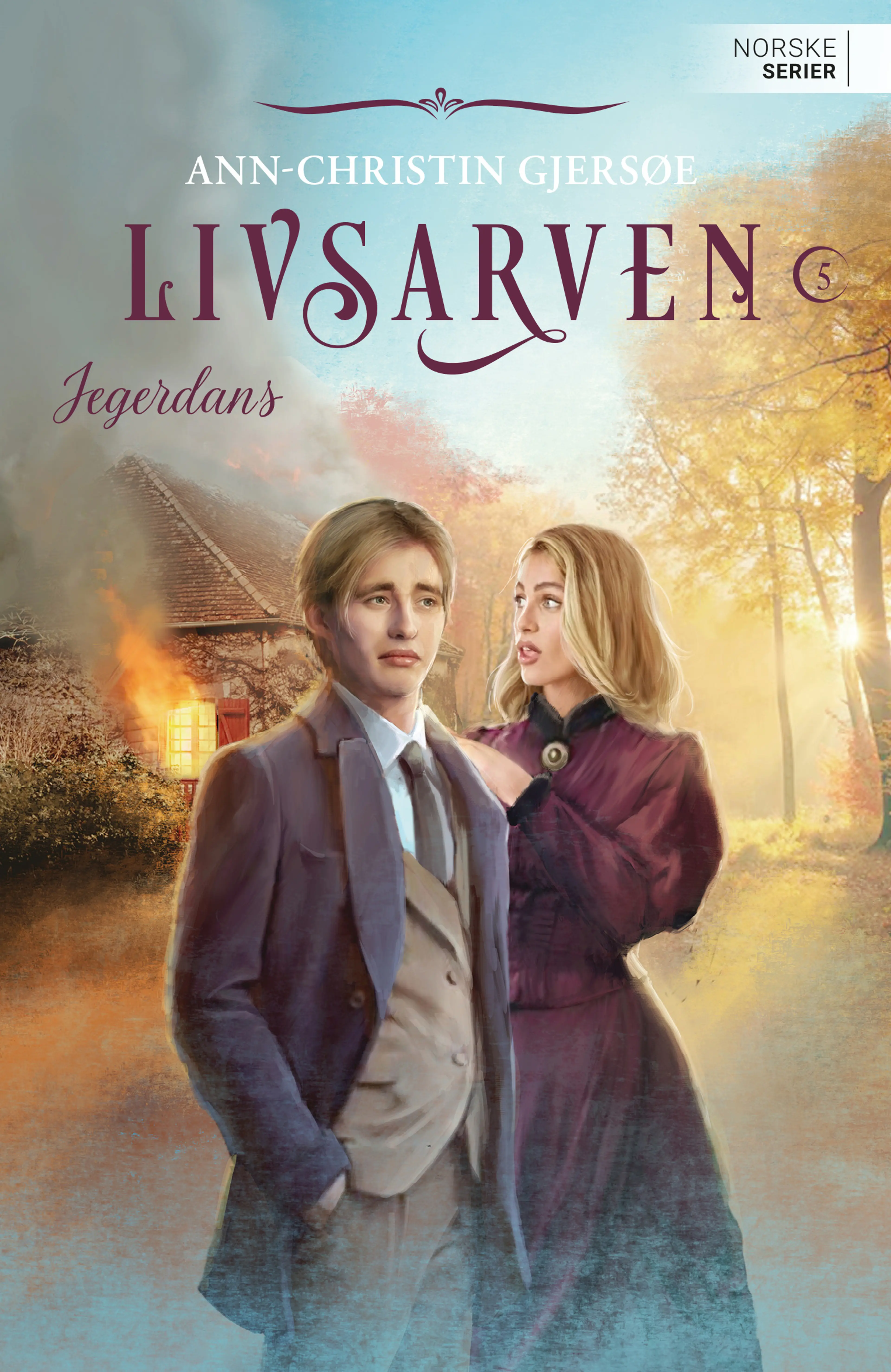 Omslag Jegerdans av Ann-Christin Gjersøe (Ebok)