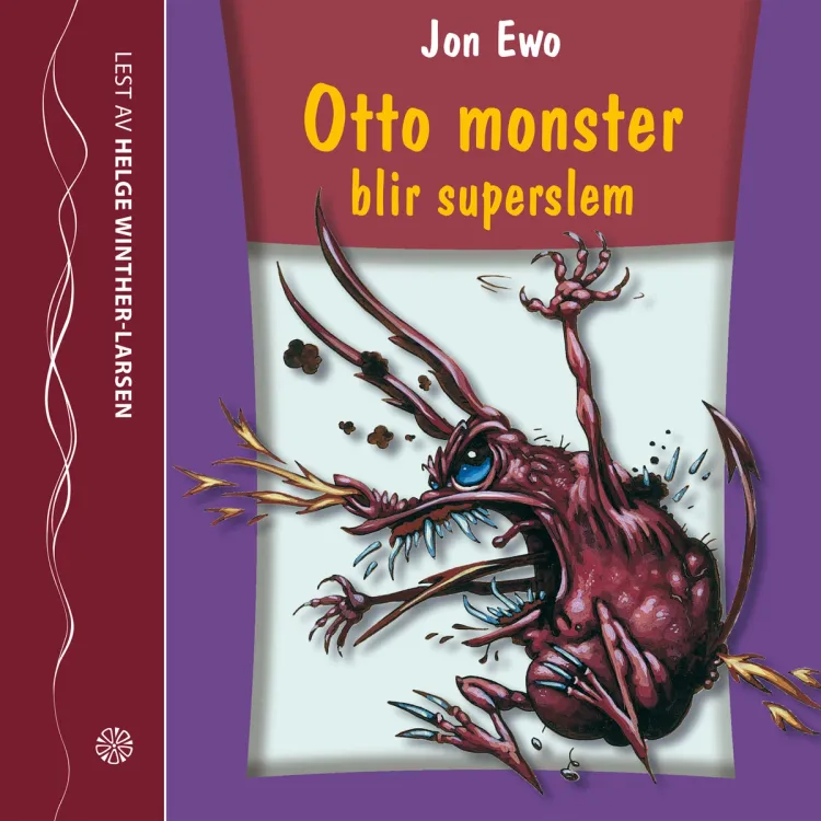 Omslag Otto Monster blir superslem av Jon Ewo (Lydbok)