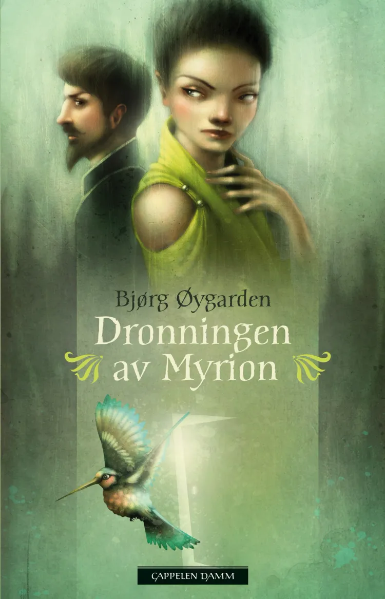Omslag Dronningen av Myrion av Bjørg Øygarden (Ebok)