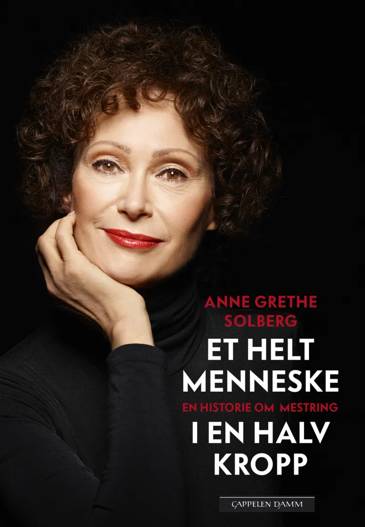 Omslag Et helt menneske i en halv kropp av Anne Grethe Solberg (Ebok)