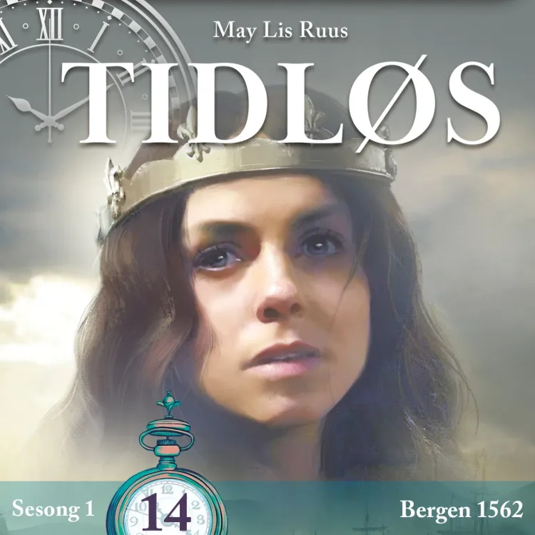 Omslag Bergen 1562 av May Lis Ruus (Lydbok)