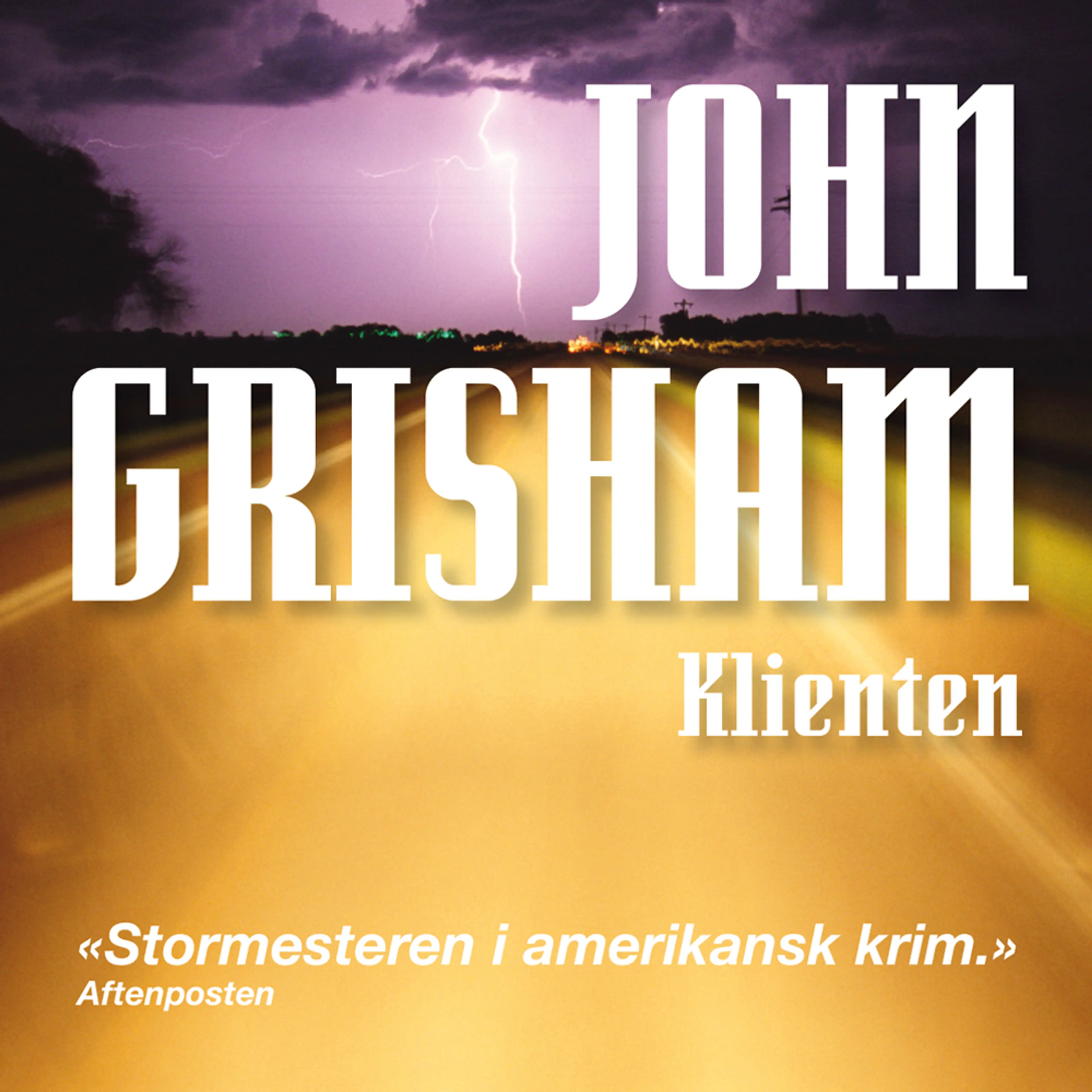 Omslag Klienten av John Grisham (Lydbok)