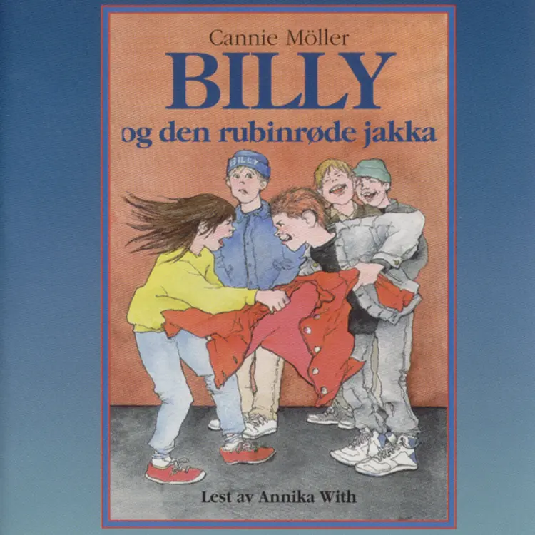 Omslag Billy og den rubinrøde jakka av Cannie Möller (Lydbok)