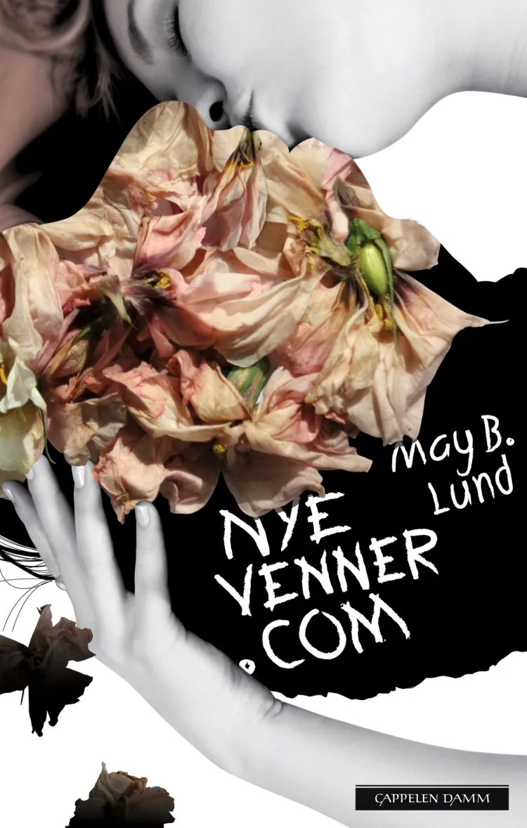 Omslag nyevenner.com av May B. Lund (Innbundet)
