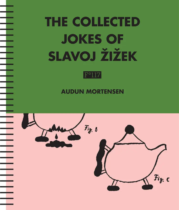 Omslag The Collected Jokes of Slavoj Žižek av Audun Mortensen (Ukjent)