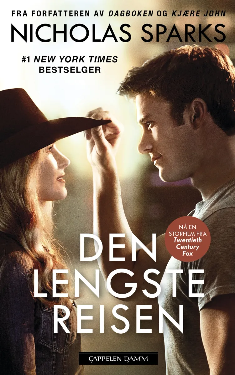 Omslag Den lengste reisen av Nicholas Sparks (Heftet)