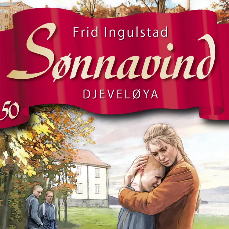 Omslag Djeveløya av Frid Ingulstad (Lydbok)