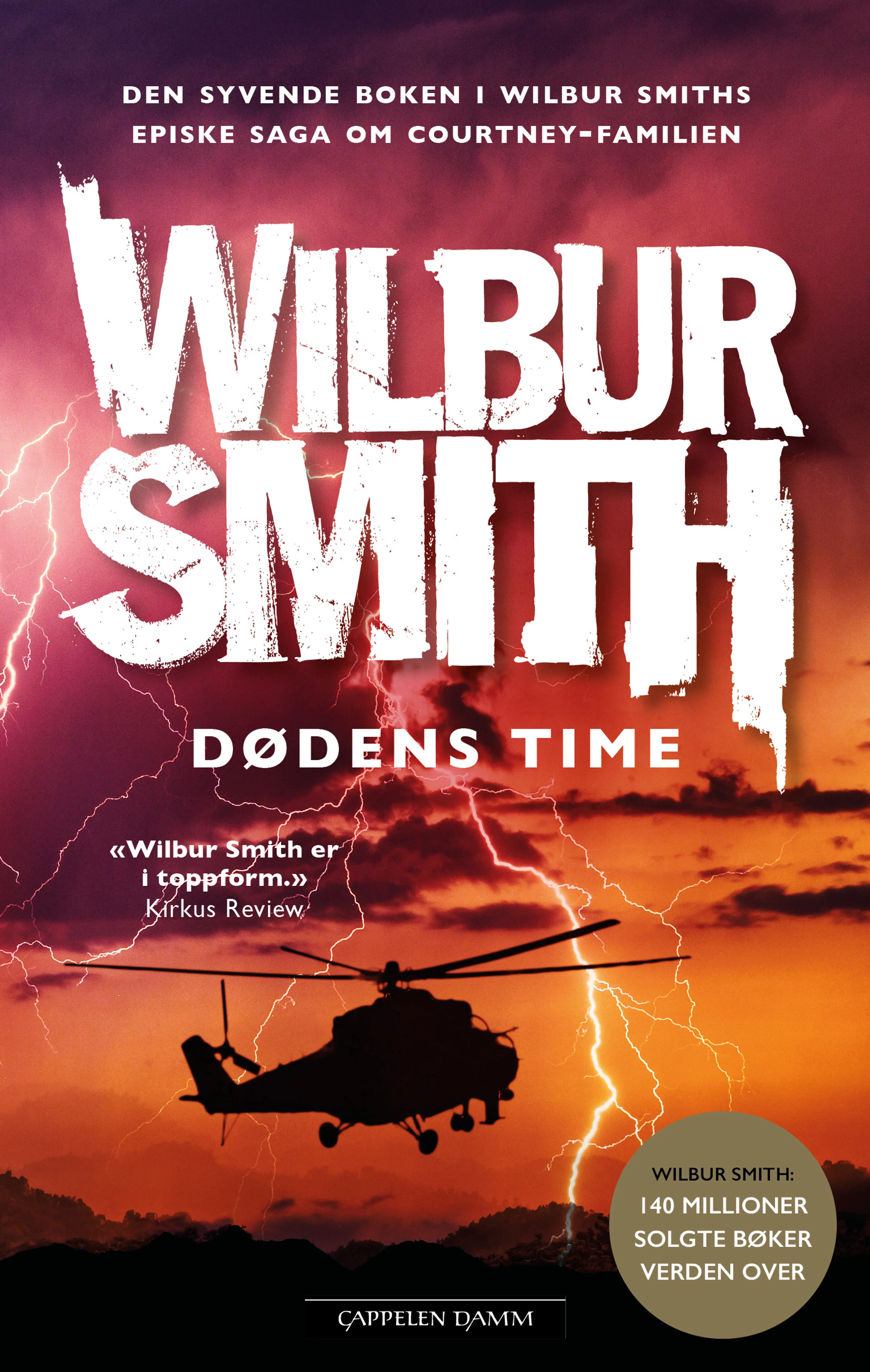 Omslag Dødens time av Wilbur Smith (Heftet)