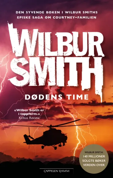 Omslag Dødens time av Wilbur Smith (Heftet)