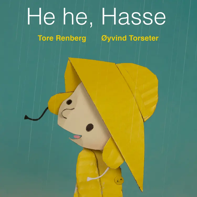 Omslag He he, Hasse av Tore Renberg (Lydbok)