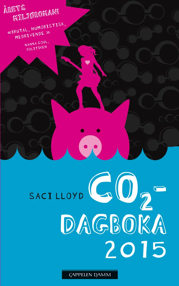 Omslag Co2-dagboka 2015 av Saci Lloyd (Heftet)