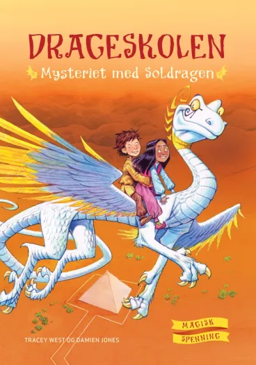 Omslag Drageskolen 2: Mysteriet med soldragen av Tracey West (Innbundet)