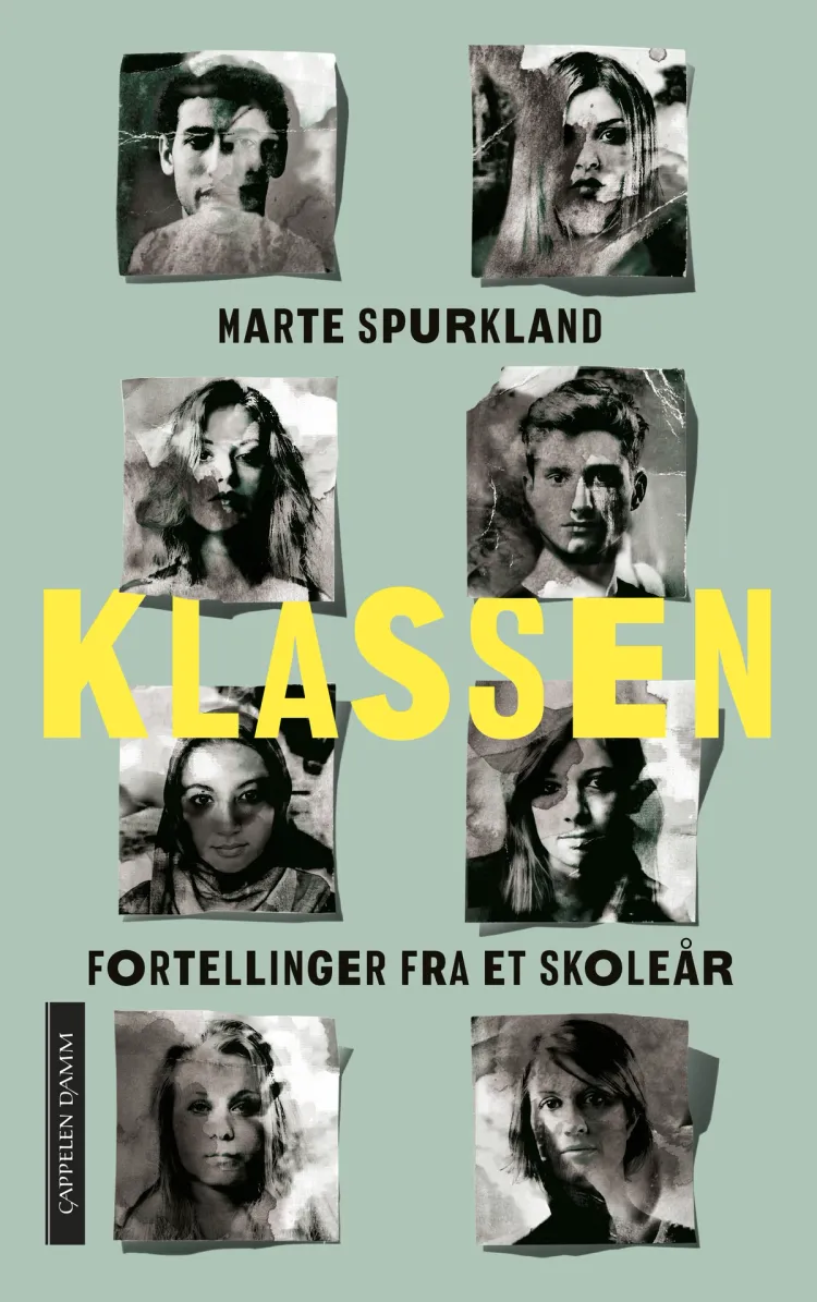 Omslag Klassen av Marte Spurkland (Innbundet)