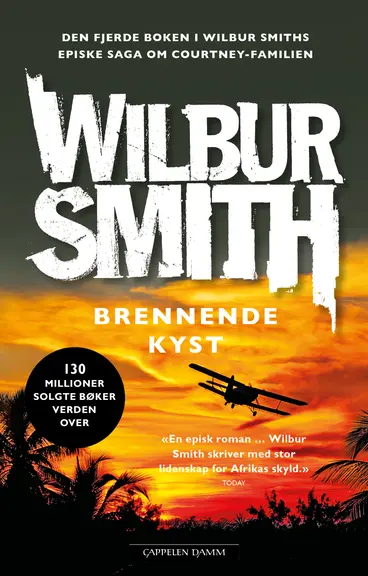 Omslag Brennende kyst av Wilbur Smith (Heftet)