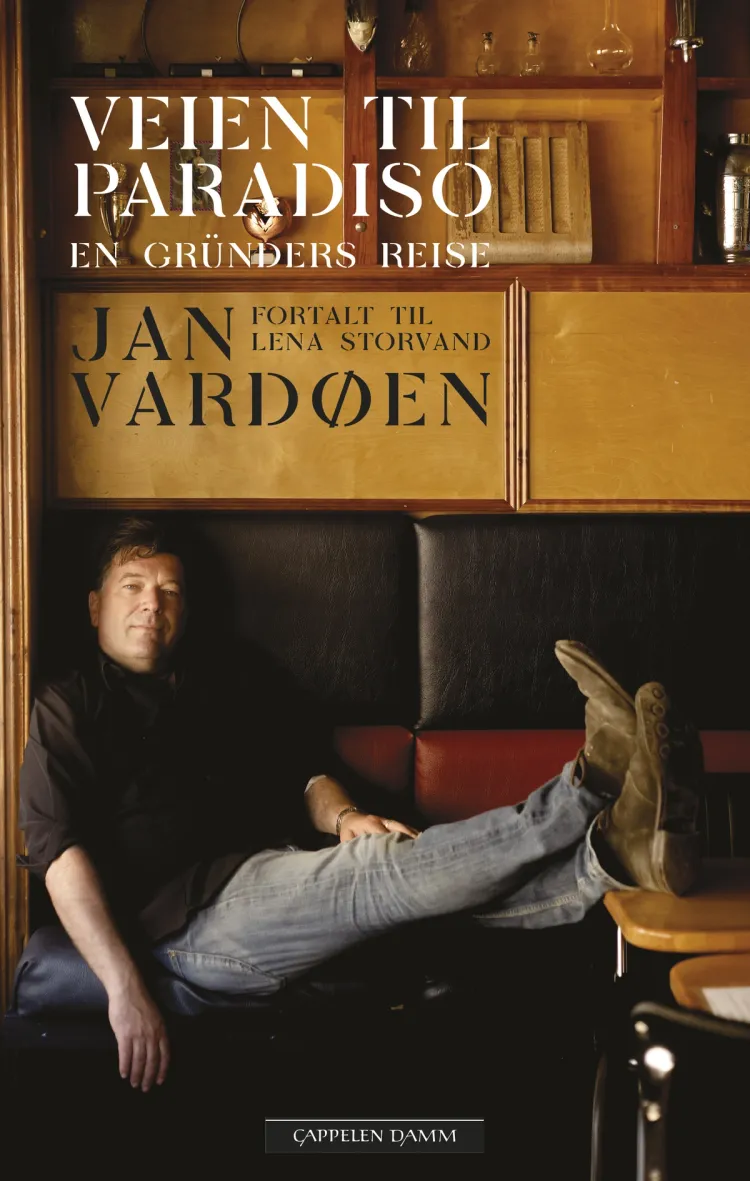 Omslag Veien til Paradiso av Jan Vardøen (Ebok)