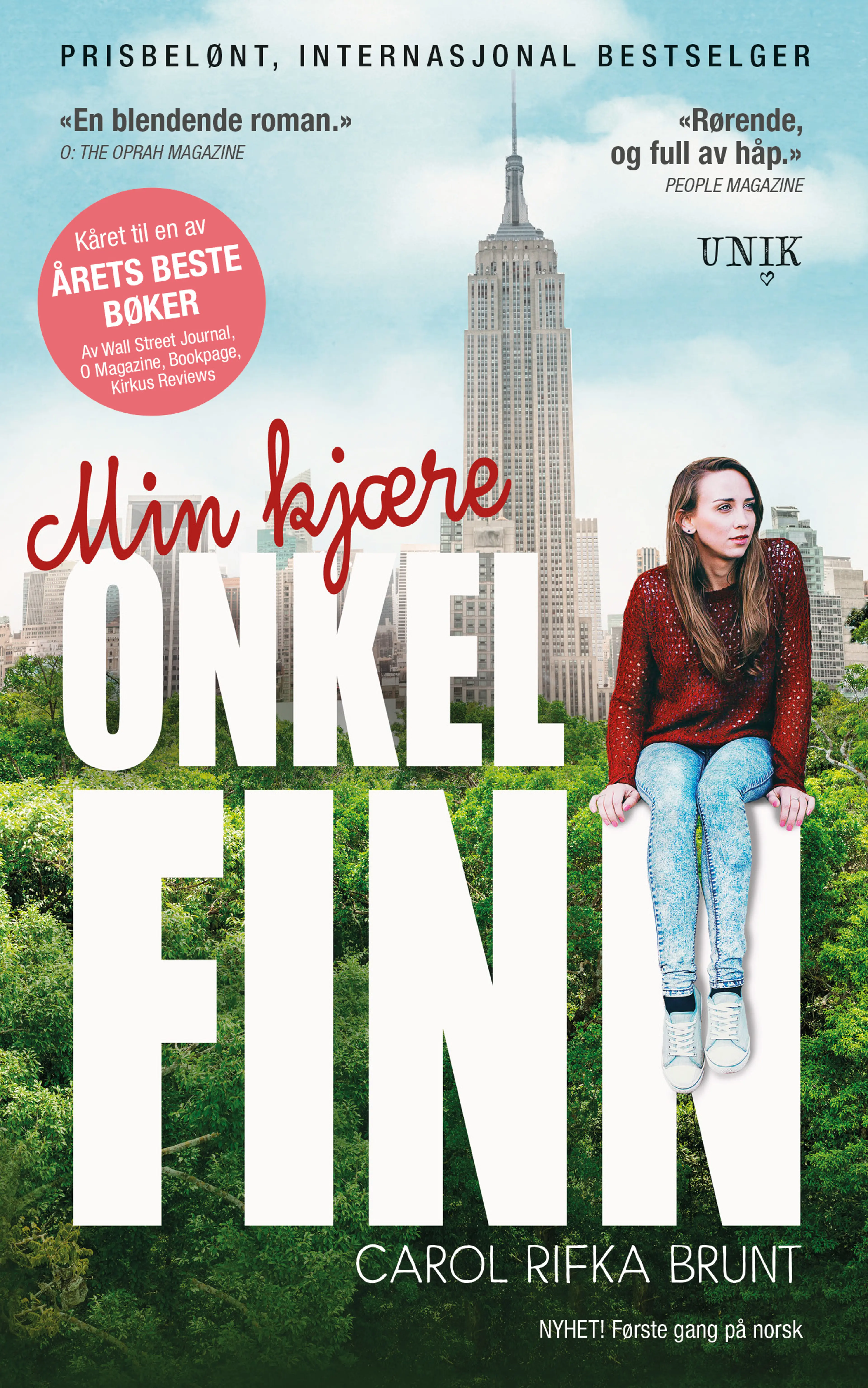 Omslag Min kjære onkel Finn av Carol Rifka Brunt (Ebok)