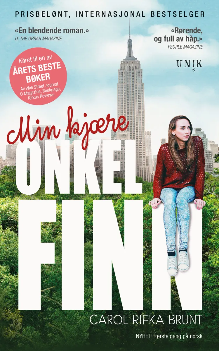 Omslag Min kjære onkel Finn av Carol Rifka Brunt (Ebok)