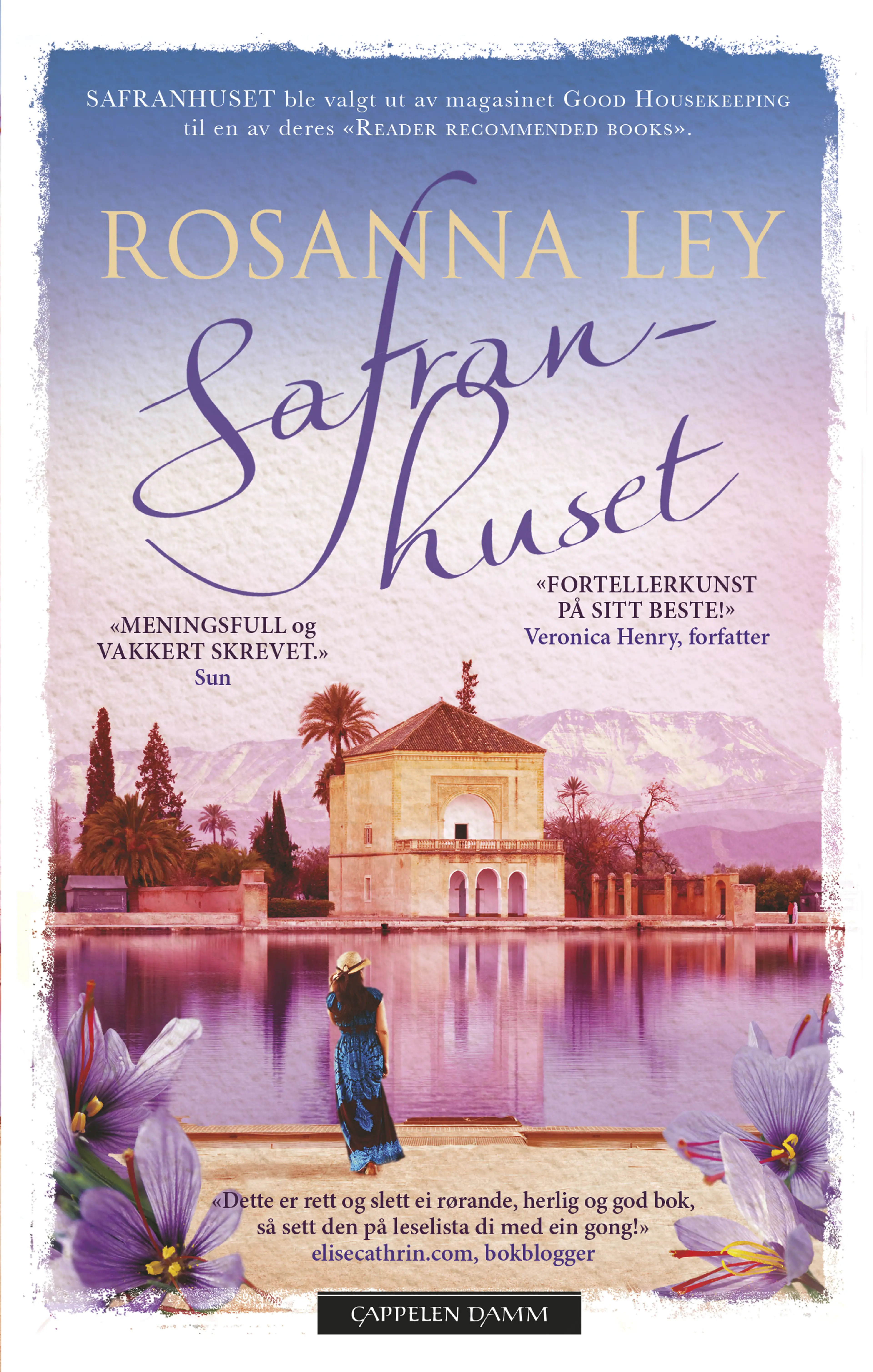Omslag Safranhuset av Rosanna Ley (Heftet)