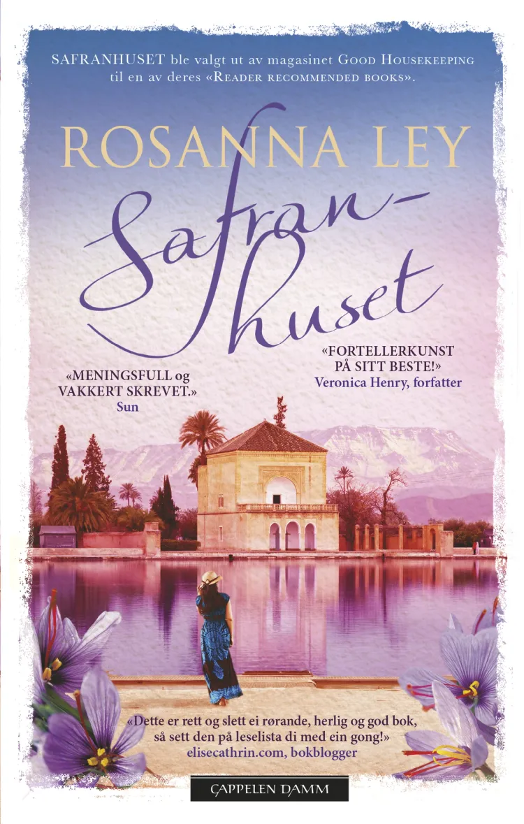 Omslag Safranhuset av Rosanna Ley (Heftet)