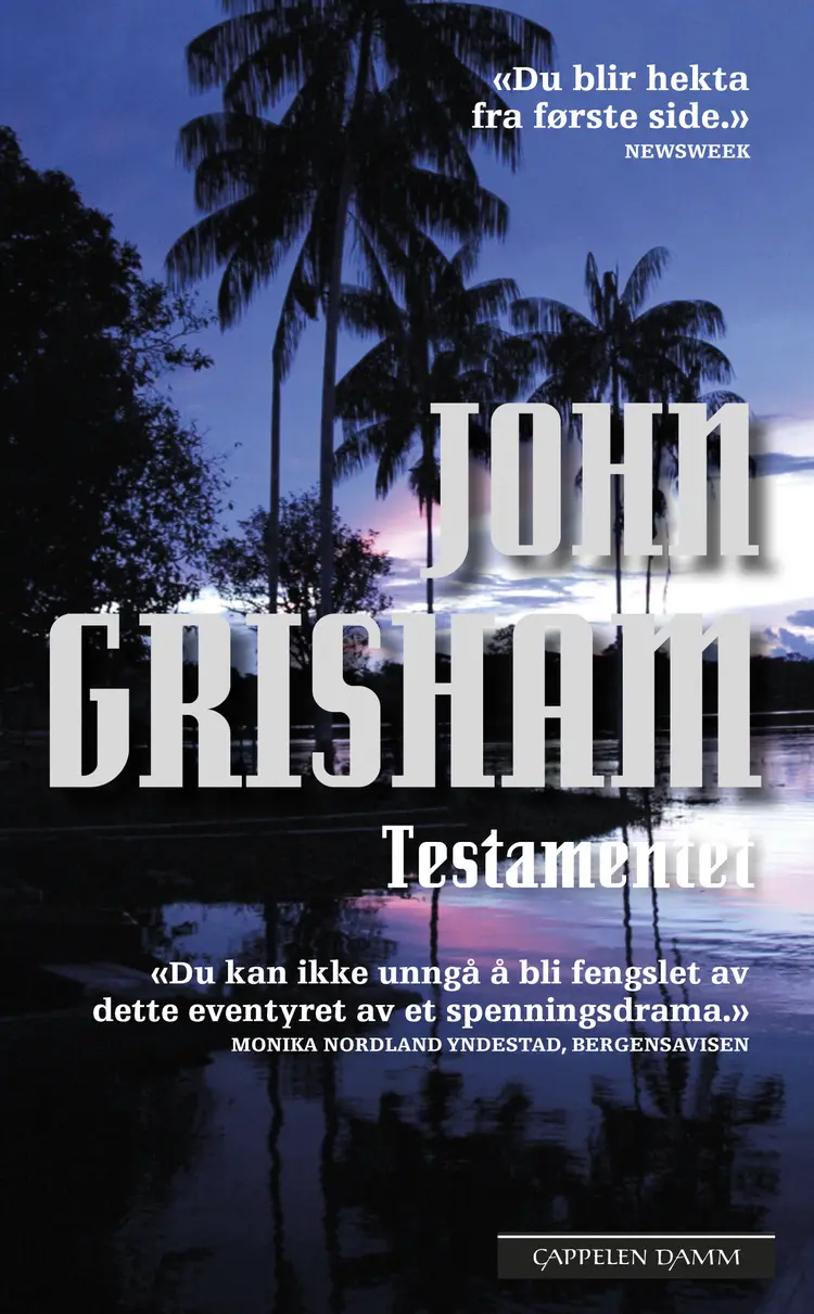 Omslag Testamentet av John Grisham (Heftet)