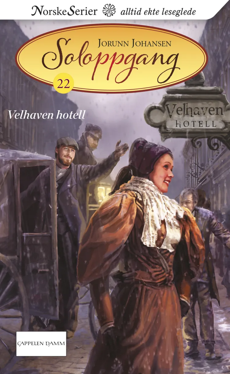 Omslag Velhaven hotell av Jorunn Johansen (Heftet)