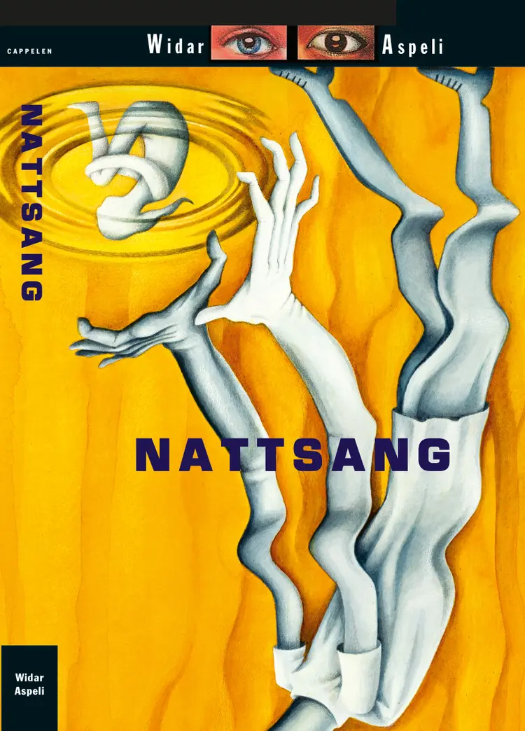 Omslag Nattsang av Widar Aspeli (Innbundet)