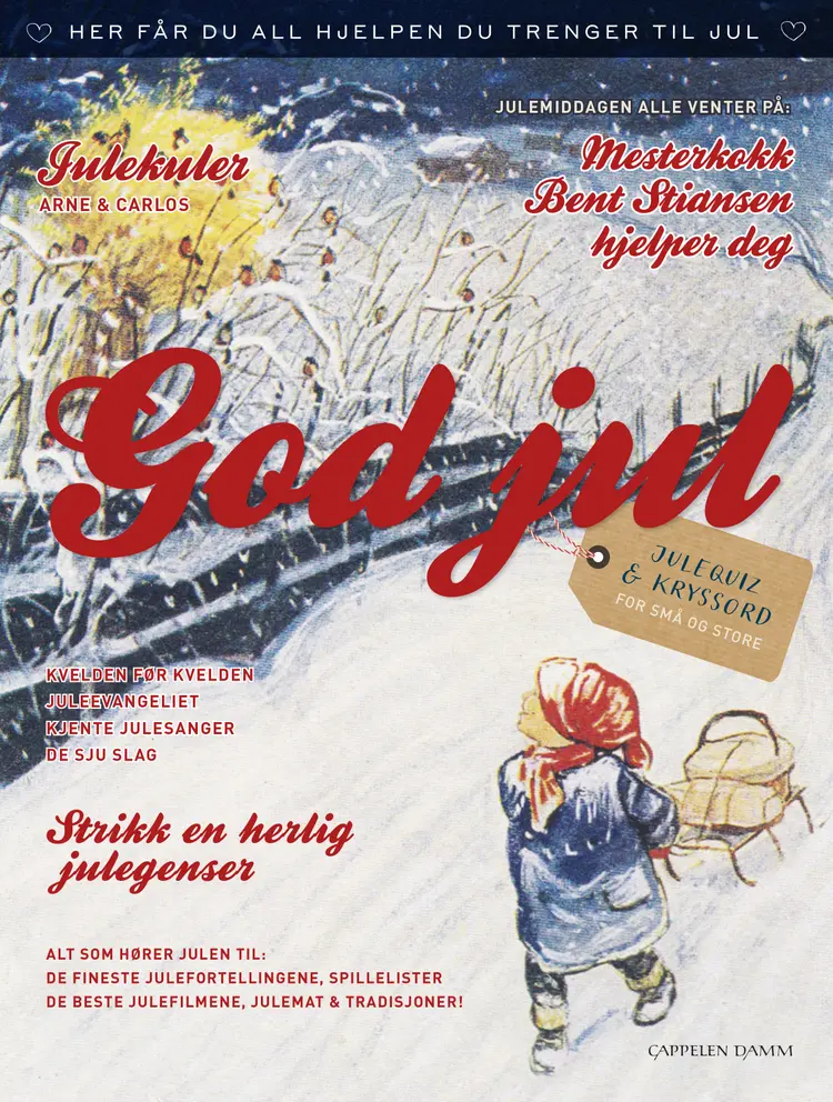 Omslag God jul av Anne Gaathaug (red.) (Heftet)