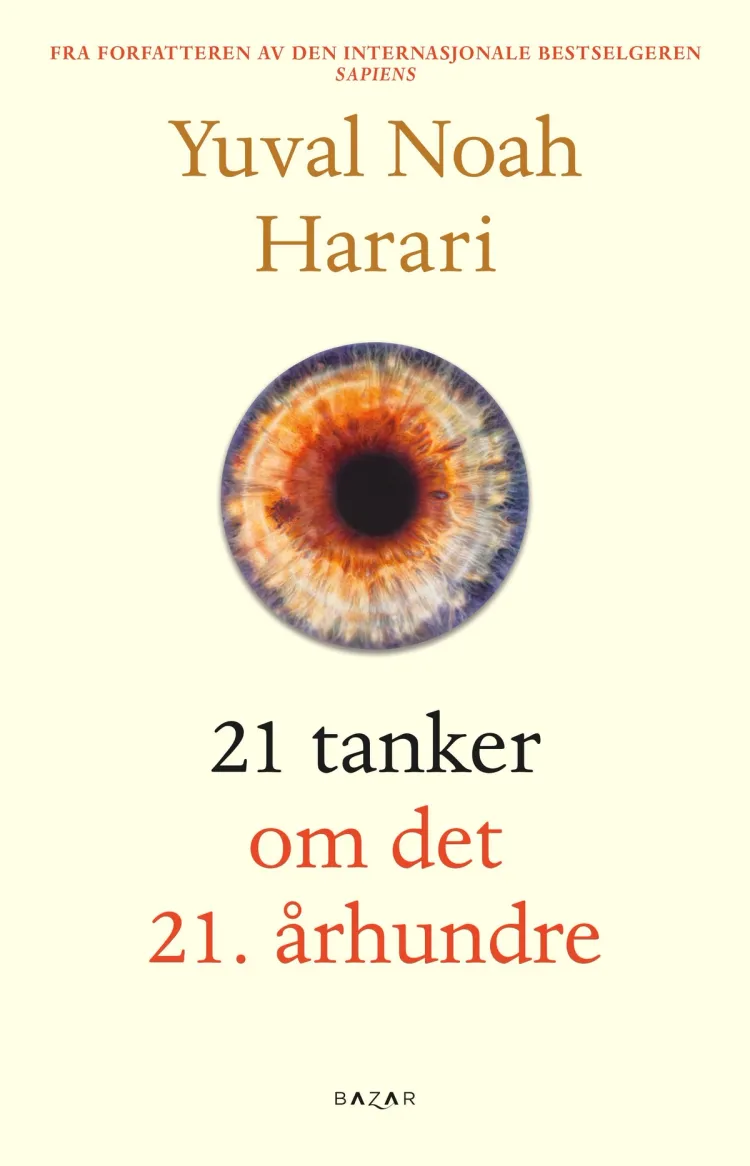 Omslag 21 tanker for det 21. århundre av Yuval Noah Harari (Ebok)