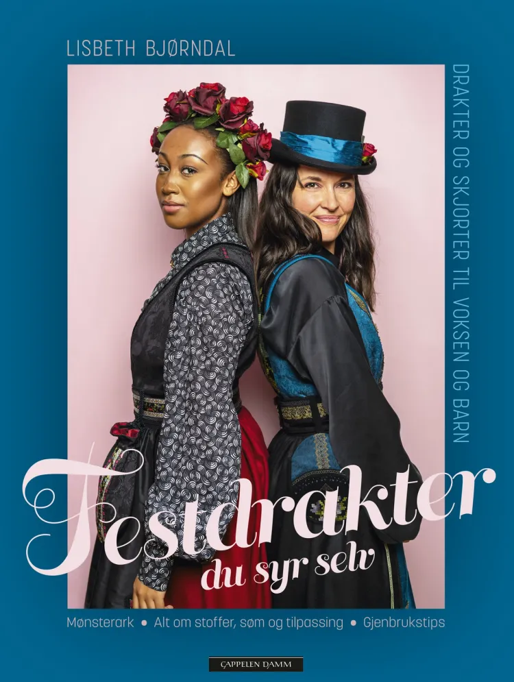 Omslag Festdrakter du syr selv av Lisbeth Bjørndal (Innbundet)