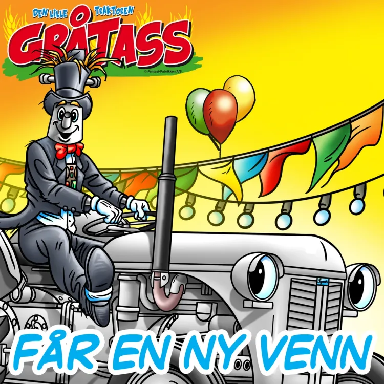 Omslag Gråtass får en ny venn av Morten Myklebust (Lydbok)