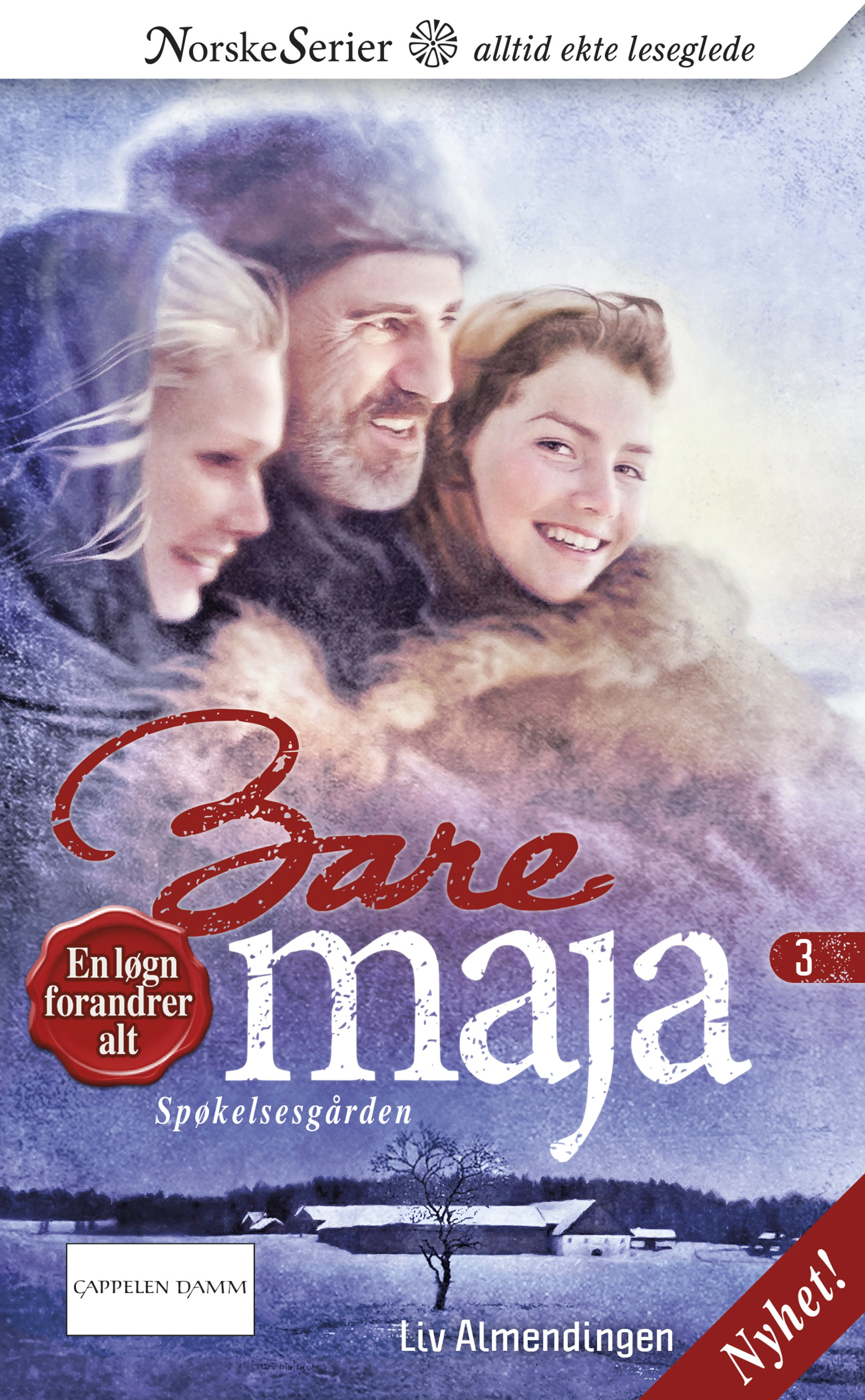 Omslag Spøkelsesgården av Liv Almendingen (Ebok)