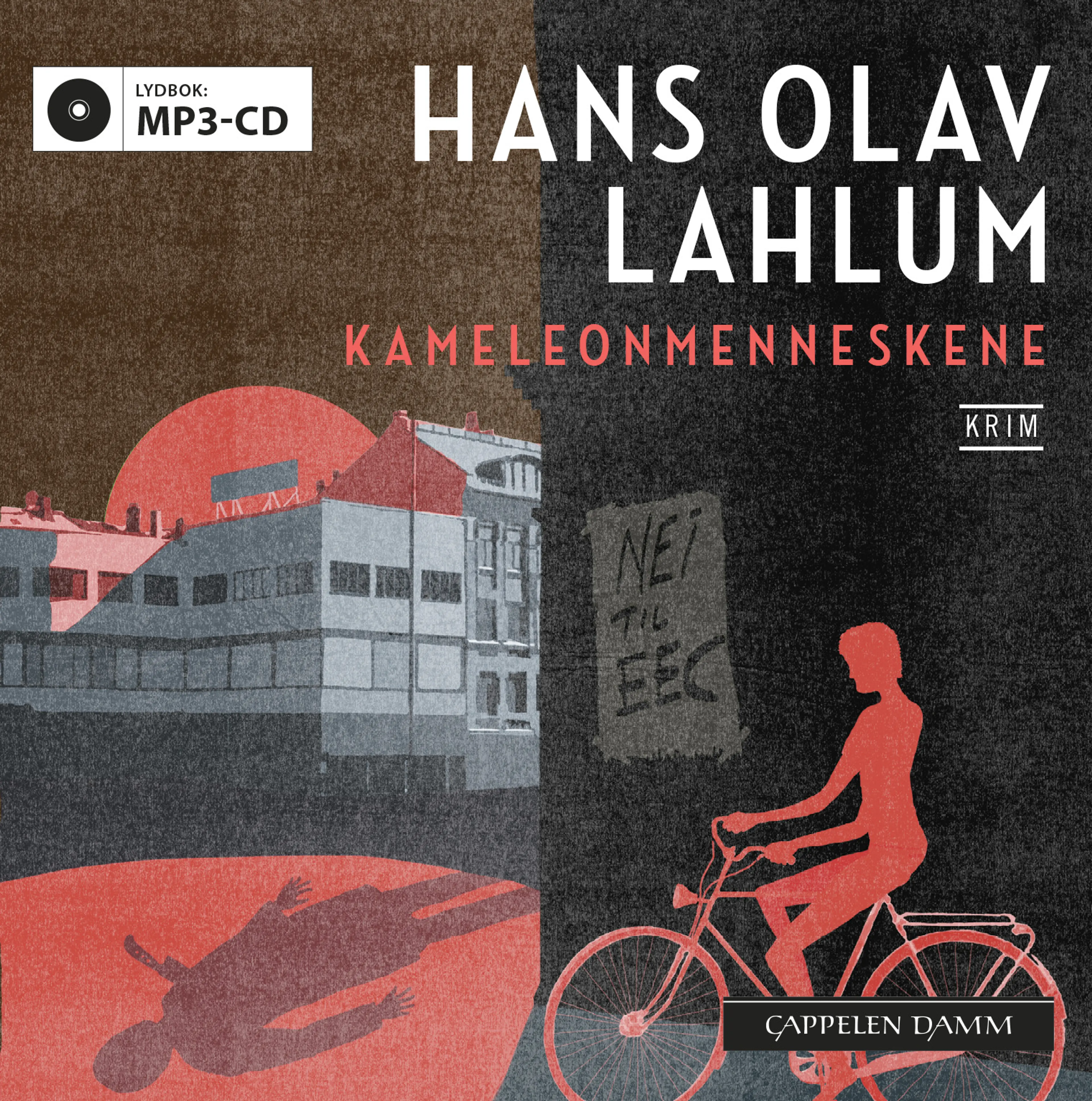 Omslag Kameleonmenneskene av Hans Olav Lahlum (CD)