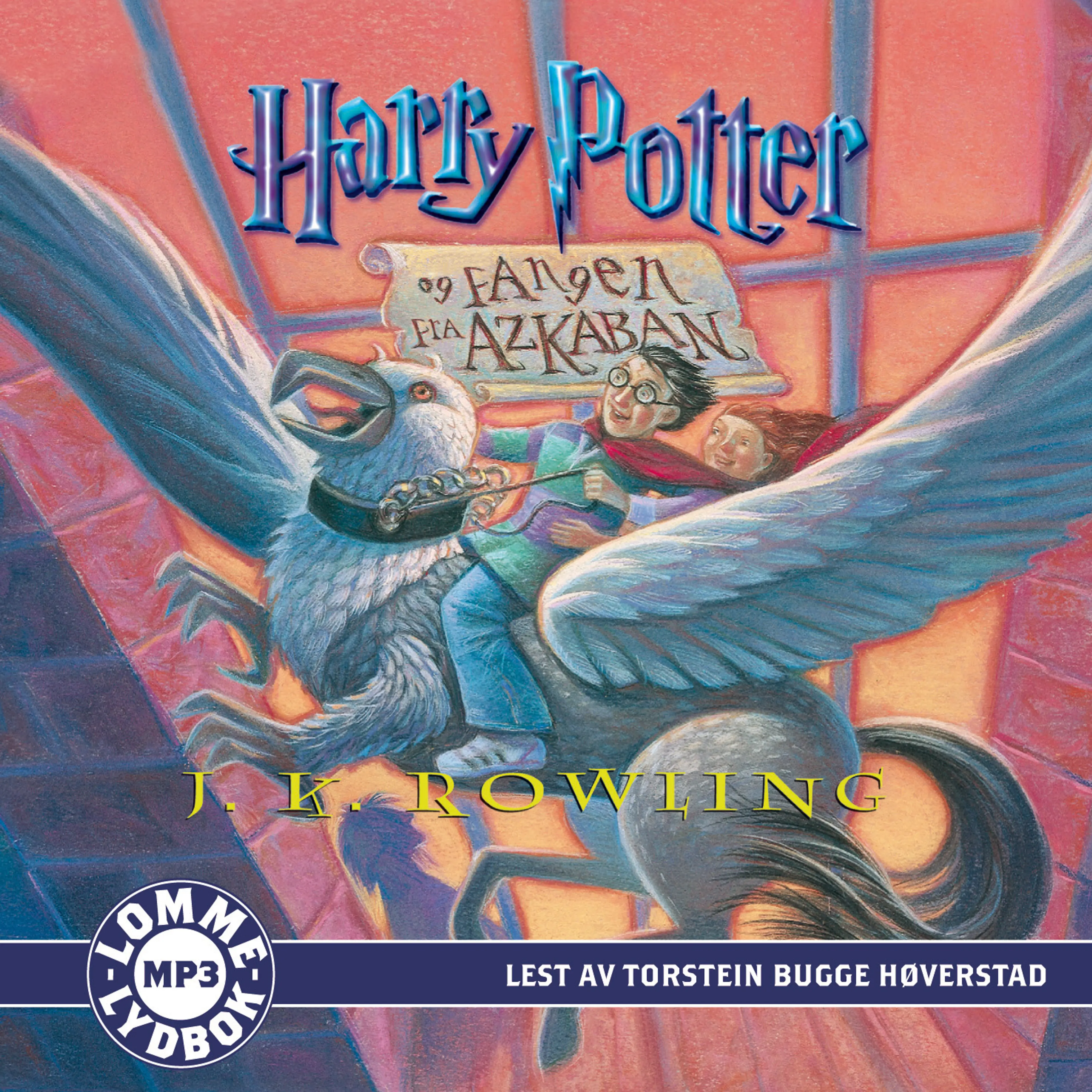 Omslag Harry Potter og fangen fra Azkaban av J.K. Rowling (CD)