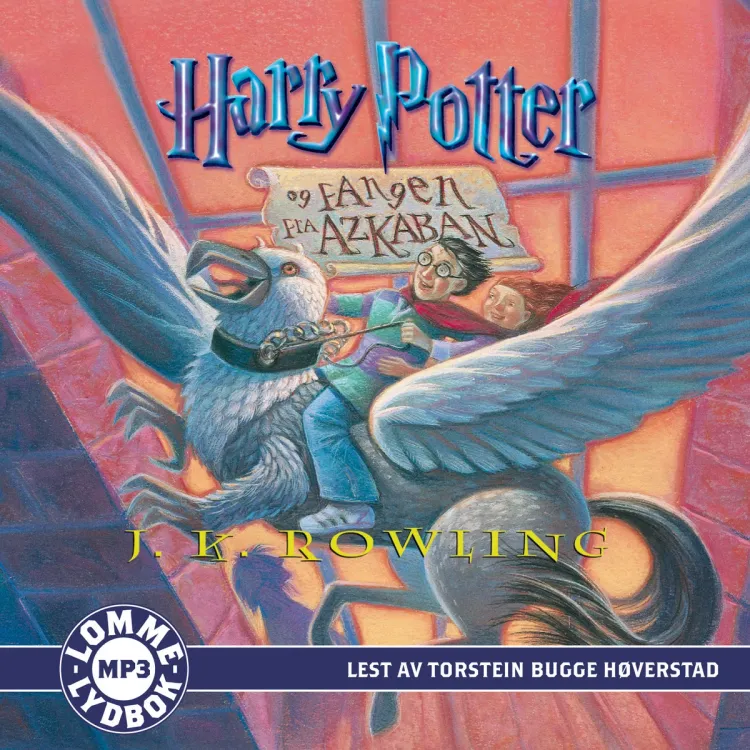 Omslag Harry Potter og fangen fra Azkaban av J.K. Rowling (CD)